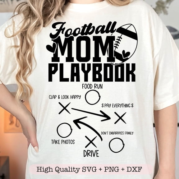Football Mom Playbook Funny Game Day Season T-Shirt Unisex S-5XL Hot Trending Shirt