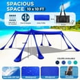 thumbnail image 2 of Toldo de playa VIONMI, plegable, 3 x 3 m, UPF50+, portátil, 2 of 7