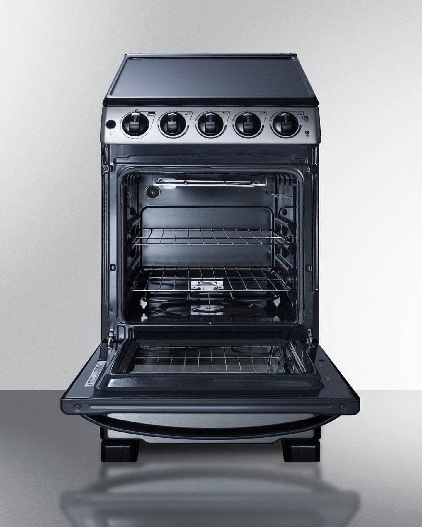 20" Wide Electric Smooth-Top Range