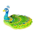 thumbnail image 3 of Intex Giant Inflatable Colorful Peacock Island Ride On Swimming Pool Float Raft, 3 of 8