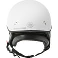 thumbnail image 3 of GMAX HH-65 Half Helmet - Naked Matte White, 3 of 4