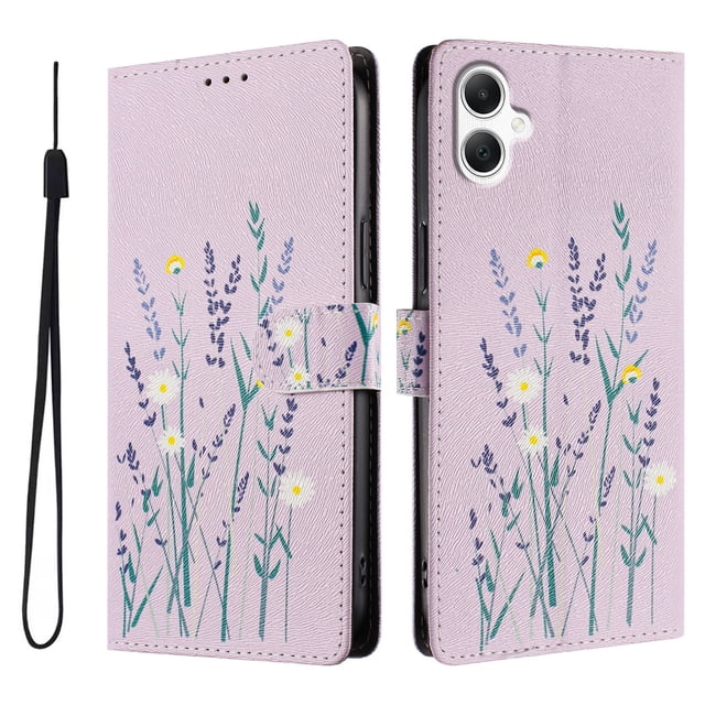 FOXDOCK Funda Tipo Cartera para Samsung Galaxy A07 con Soporte y Correa – Diseño de Patrones Lindos