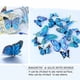 thumbnail image 3 of Decoración de pared con mariposas, 48 piezas, manualidades de pared DIY, pegatinas de mariposas 3D para decoraciones de fiesta con imanes, 3 of 6