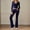 Dark Blue, variant on Workout Set Women Sets For Women 2 Piece Long Sleeve Crop Tops Fold Over Yoga Pants Matching Workout Sets Casual Outfits Sock Warm Red Tracksuit Female Long Sleeve Set Dressy Jumpsuits for Women