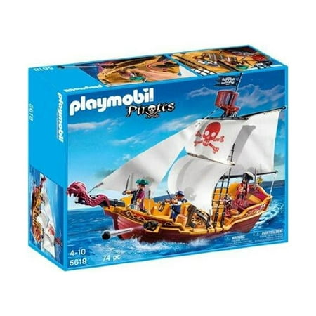 playmobil red serpent pirate ship