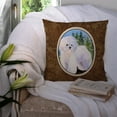 thumbnail image 3 of Carolines Treasures SS8916PW1414 Bichon Frise Fabric Decorative Pillow, 14Hx14W, multicolor, 3 of 4