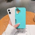 thumbnail image 2 of ShellTech Magnetic Phone Case for iPhone 16 Plus, Shockproof Dropproof Heavy Duty Protection Full Body Rugged Slim & Tough Durable Cover for Women Girls, Compatible with Magsafe,Mintgreen, 2 of 8