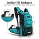 thumbnail image 2 of Lunidry Mochila de hidratación aislada con vejiga de agua a prueba de fugas de 3 litros sin BPA, mantiene los líquidos frescos hasta 5 horas, mochila para senderismo, correr, ciclismo, caza, escalada, 2 of 5