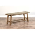 thumbnail image 2 of Sunny Designs Counter Height 24" Wood Dining Bench, 2 of 3