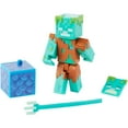 thumbnail image 2 of Minecraft Comic Maker Drowned Action Figure, 2 of 5