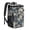 Pioneer Flower Floral, variant on Travel Cooler Bag - Black and Tan Leopard Print Camping Beer Cooler Backpack with Bottle Opener- Waterproof Insulated Picnic Backpacks - Cooler Bag for Beach