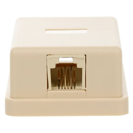 COSMOBETTY 1Pcs Rectangular Junction Box for Telephone Connection and Line Sharing 5.4x3.9x2.1in