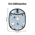 thumbnail image 3 of Naloa Skiing penguin Bear Silicone Pot Holders, Oven Mitts Heat Resistant Hot Pads, Non Slip Pot Holder for Kitchen Baking and Cooking 9.4 x 7.5 Inches, 3 of 7