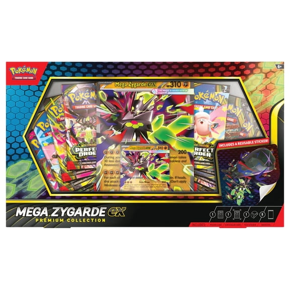 Cartas Coleccionables Pokemon TCG Mega Zygarde ex Premium Collection en Ingles