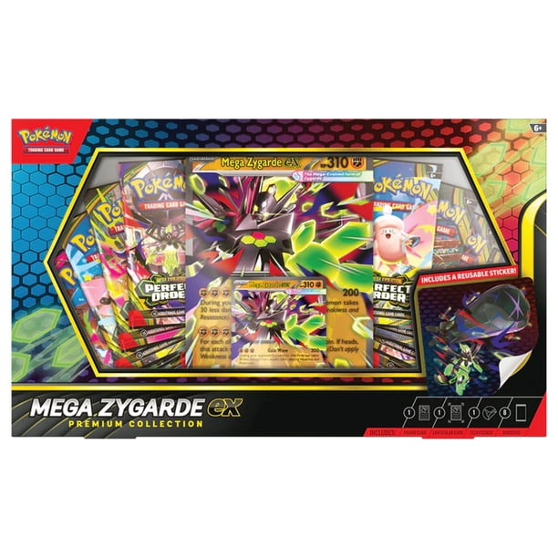 Cartas Coleccionables Pokemon TCG Mega Zygarde ex Premium Collection en Ingles