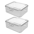 thumbnail image 6 of OUNONA Masteelf 2pcs Compact Clear Card Storage Boxes Portable for Organizing Game Cards Storage Cases, 6 of 8