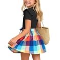 thumbnail image 6 of Cethrio Girls Summer Outfit Sets, Flutter Sleeve Fashion Printed 2 Piece Girls' Clothing Sets Black Size 2-3T, 6 of 7