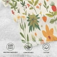 thumbnail image 5 of Yayeee 100% Cotton Hand Towels for Bathroom 16" x 28" Soft Absorbent Kitchen Towel, Leaves Pattern, 5 of 7