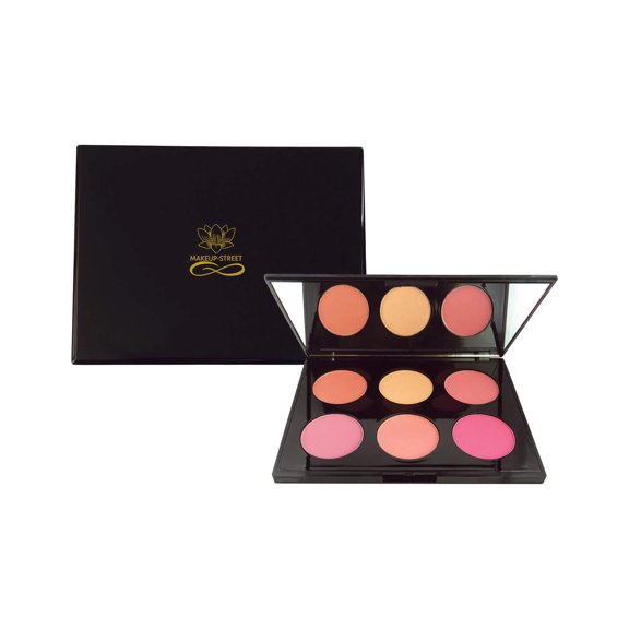 Face 6 Blush Palette - Bloom Color Matte By Makeup-Street