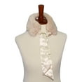 thumbnail image 5 of BASICO WOMEN NECKERCHIEF WITH RIBBON AND FAUX FUR COLLAR SCARF, 5 of 6
