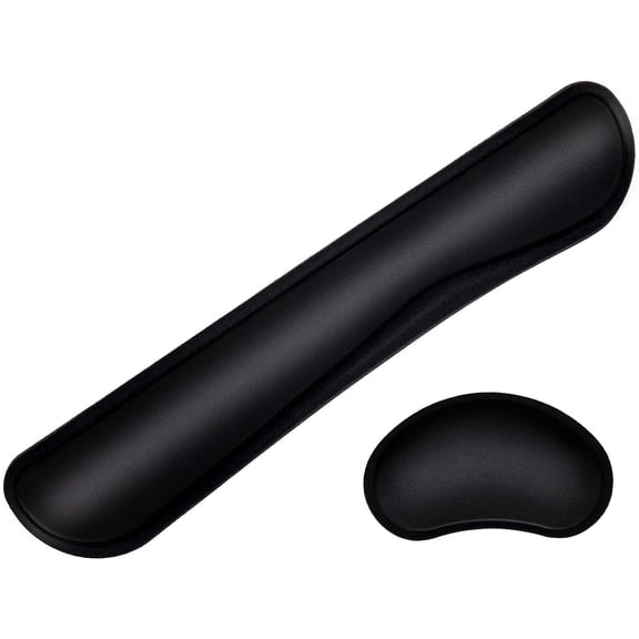 Mouse Wrist Rest Pad Keyboard Support Memory Foam Set Tonos