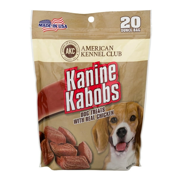 American Kennel Club Kanine Kabobs Dog Treats With Real Chicken, 20.0