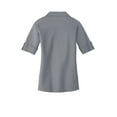 thumbnail image 6 of Port Authority Women's Oxford Pique Double Pocket Polo - L557, 6 of 6