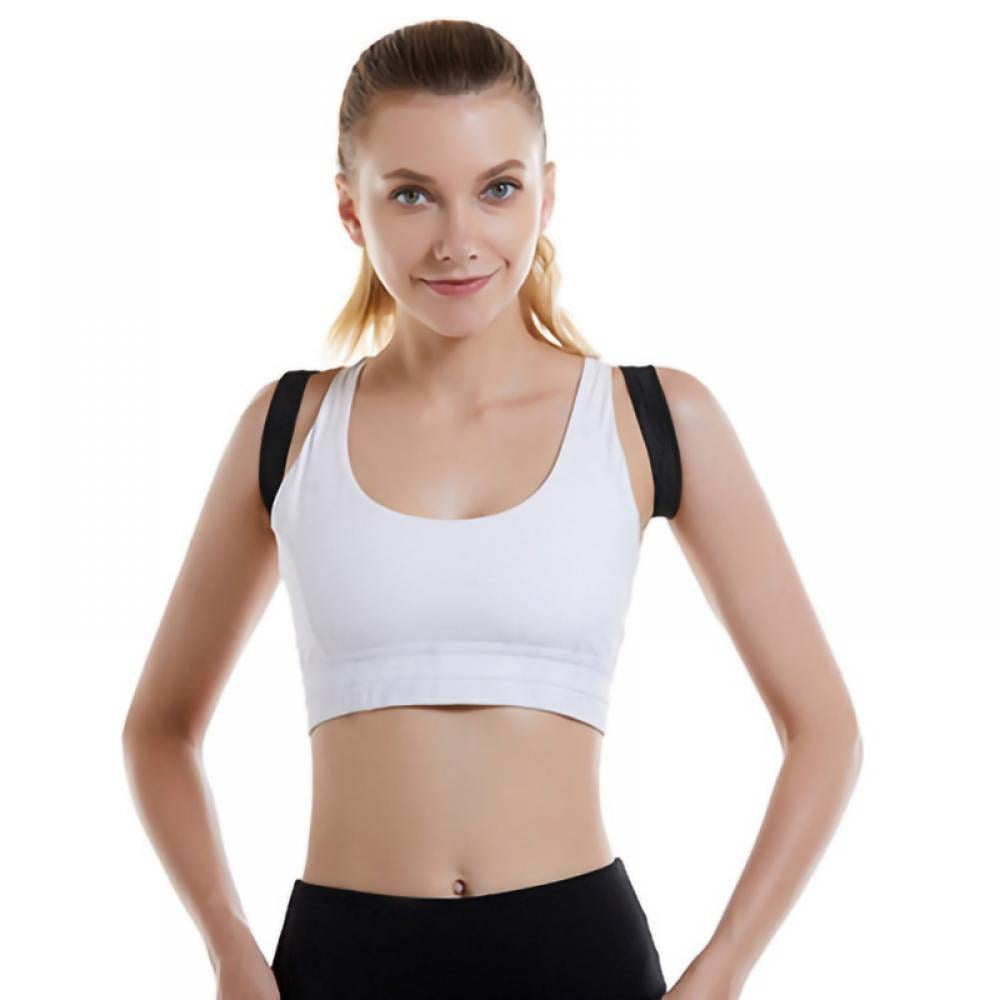 Posture Corrector for Men and Women, Upper Back Brace for Clavicle Support, Adjustable Back Straightener and Providing Pain Relief from Neck, Back & Shoulder