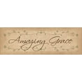 thumbnail image 2 of Rader, Lauren 14x7 Gold Ornate Wood Framed with Double Matting Museum Art Print Titled - Amazing Grace, 2 of 4