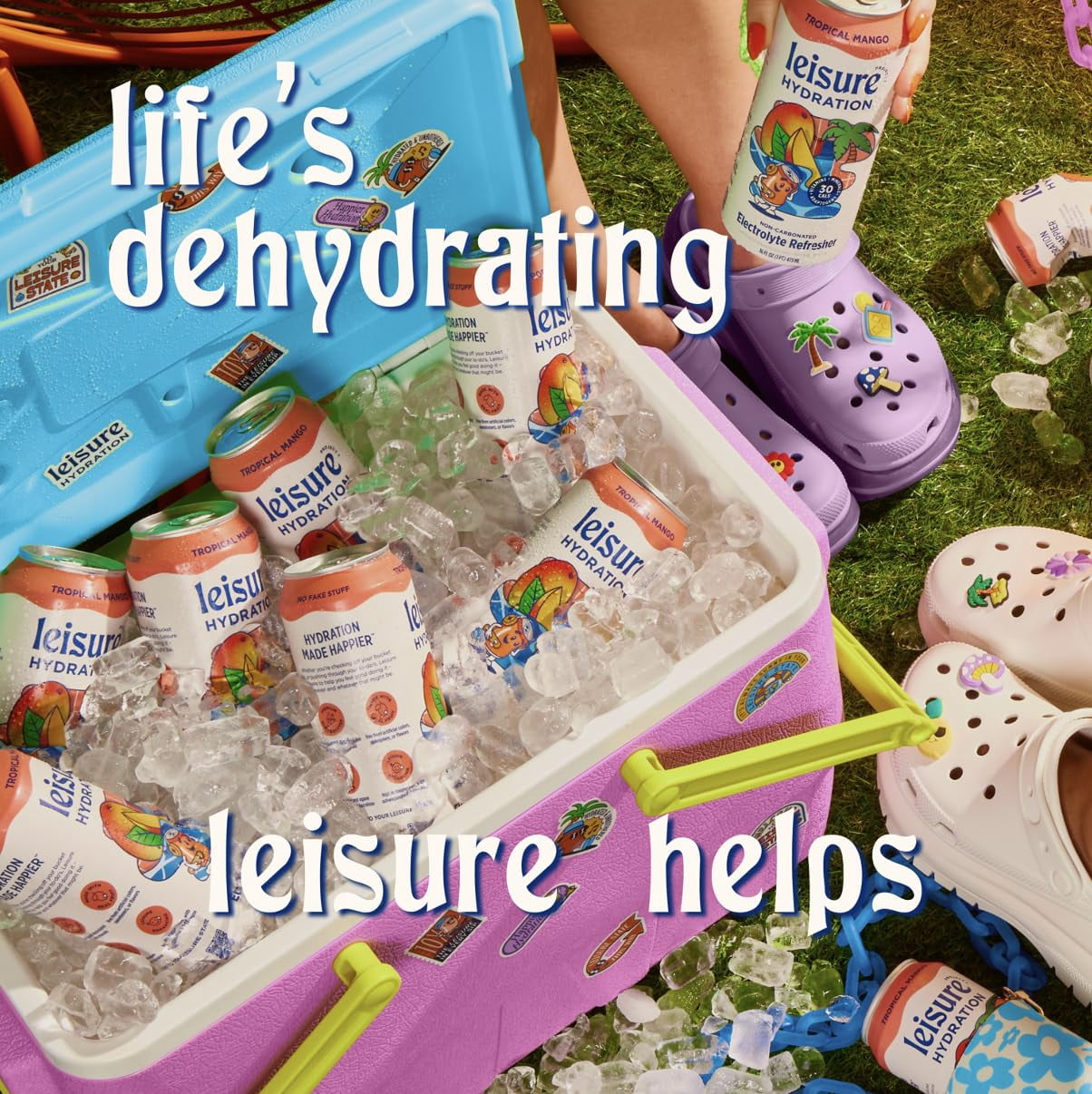 (Pack Of 12) Leisure Project Beverage Tropical Mango Refresher 16 Fo