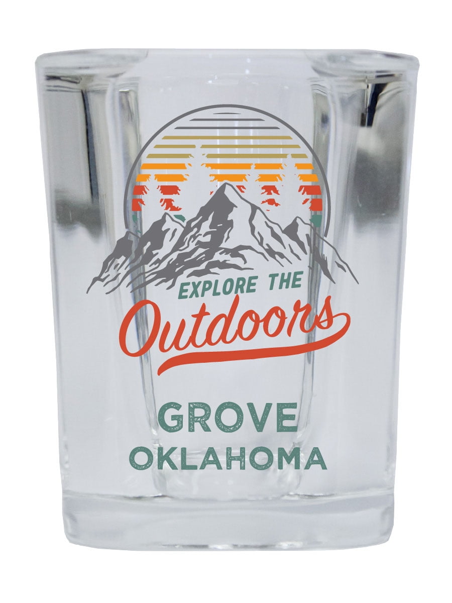 St. Mary'S Georgia Explore the Outdoors Souvenir 2 Ounce Square Base Liquor  Shot Glass 4-Pack - Walmart.com