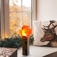 thumbnail image 5 of Röd Fackellampa med Väggfäste, 28 cm LED Nattlampa, USB Uppladdningsbar Monteras på Väggen eller Handhållen för Sänglampa, för Kostym Cosplay, Ki, 5 of 5