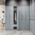 thumbnail image 5 of STANI Metal Lockers for Employees，71" Employees Storage Cabinet with Lock, Steel Storage Locker for Gym, School, Home, Office Staff, 5 of 6