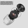 thumbnail image 4 of Portable Bluetooth Speaker, COMISO Small Wireless Shower Speaker 360 HD Loud Sound Stereo Pairing Waterproof Mini Pocket Size Built in Mic Support TF Card for Travel Outdoors Home Office Mint, 4 of 8