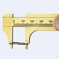 thumbnail image 3 of Mini Brass Scale 80/100Mm Sliding Gauge Vernier Caliper Ruler Measuring Tool 80Mm, 3 of 8