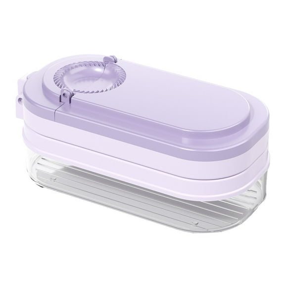 3 In 1 Dumpling Maker, DIY Dumplings Skin Press for Mold, Manual Labor-saving, Purple, Easy-to-Use Kitchen Tool for Making Dumplings, Fast and Convenient Pressing