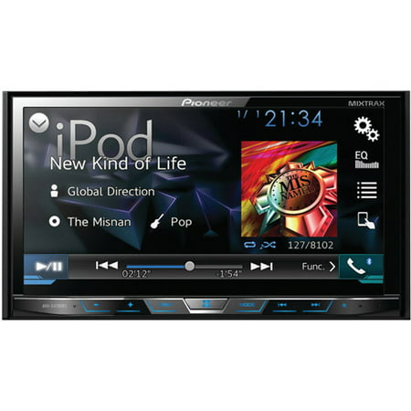 Pioneer AVH-X4700BS 7" Double-DIN DVD Receiver with Motorized Display, Bluetooth, Siri Eyes Free, SiriusXM-Ready, Android Music Support and Pandora Internet Radio