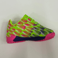 thumbnail image 2 of PatPat Boys Girls Turf Indoor Soccer Shoes,Youth Football Soccer Cleats for Big Kids Size 5 Neon Green+Hot Pink, 2 of 6