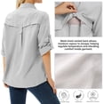 thumbnail image 2 of Camiseta Toumett para mujer, con protección solar UV, UPF 50, manga larga, 2 of 7