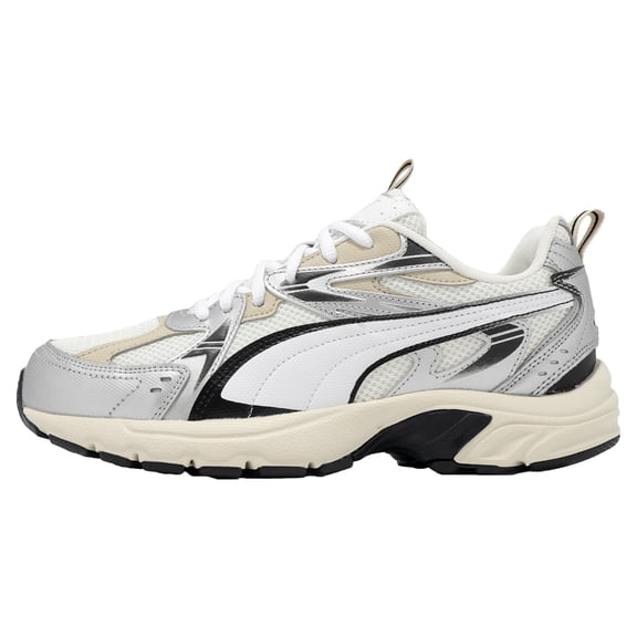 Puma Milenio Tech Sneaker White / Silver  392322-04 Men's Size 10