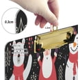 thumbnail image 4 of FMSHPON Cute Christmas Polar Bear Santa Snowman Deer Birds Trees Gifts Clipboard Hardboard Wood Nursing Clip Board and Pull for Standard A4 Letter 13x9 inches, 4 of 7