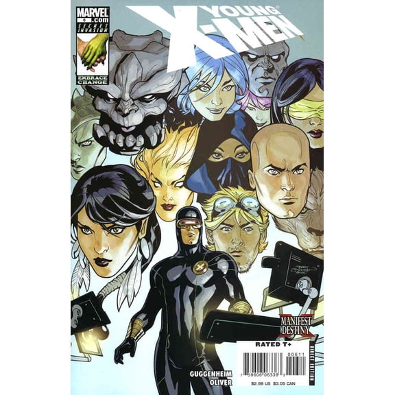 Young X-Men #6 VF ; Marvel Comic Book