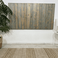 thumbnail image 6 of Barn Walls Coastal Queen Solid Wood Headboard, Natural Wood Grain, Wall Mount, Bluish-Gray, 6 of 10