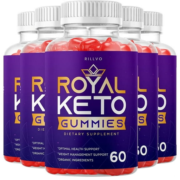 (5 Pack) Royal Keto Gummies - Royal Keto ACV Gummy’s - Supplement for Weight Loss - Energy & Focus Boosting Dietary Supplements for Weight Management & Metabolism - 300 Gummies