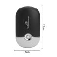 thumbnail image 4 of Ventilateurs Portables Mini Usb Rechargeables Électriques Sans Pales pour Climatisation Réfrigération Sécheuse pour Extension de Cils Noir_Perfect Gift, 4 of 4
