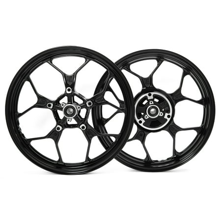 2.75"/4" Front Rear Wheels for Yamaha YZF R3 2015-2022/ R25 2018-2020/ MT-03 2020-2022/ MT25 2018-2022