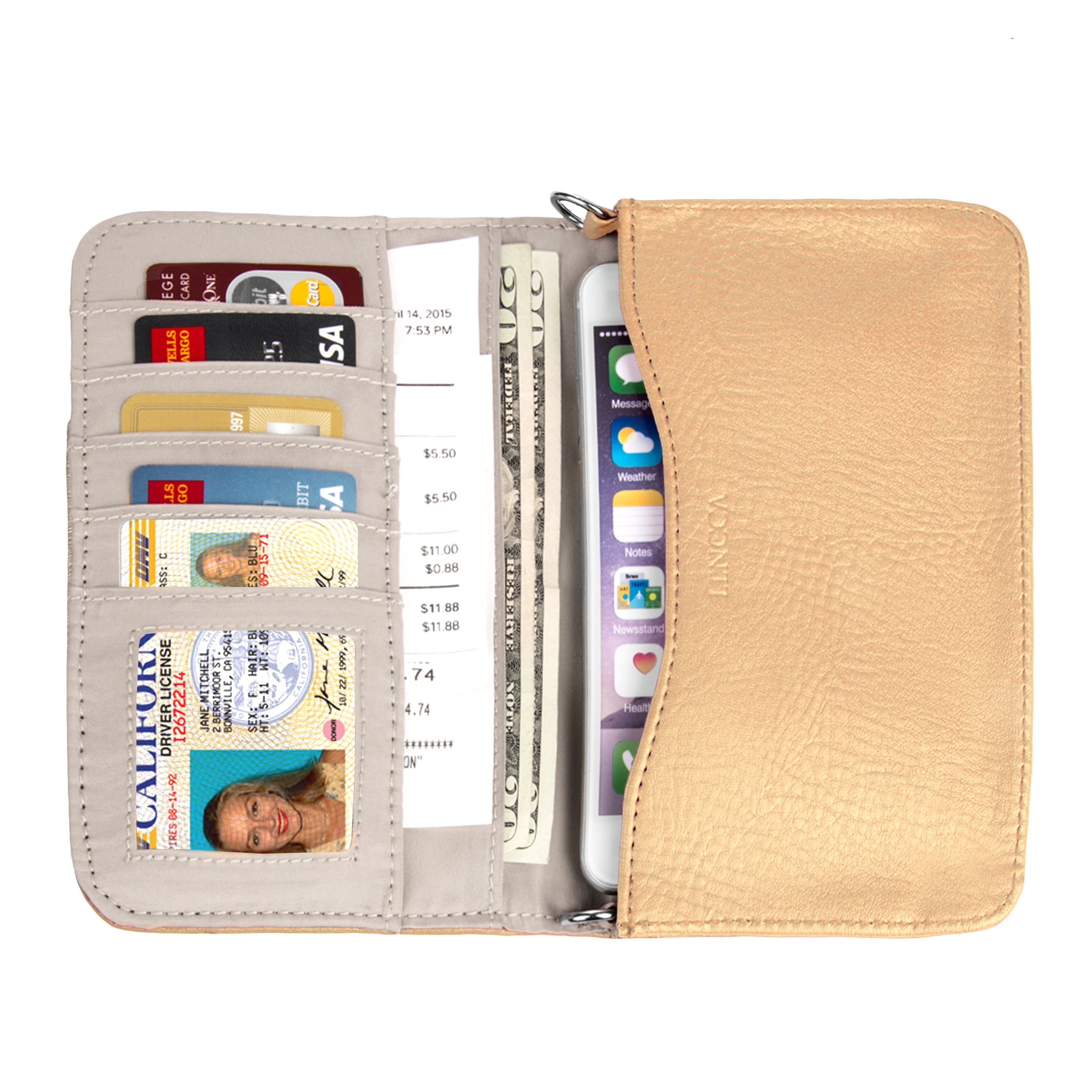 CrossBody Phone Wallet Clutch bag for universal phone