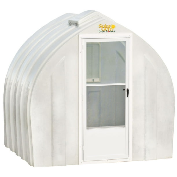 Solar Gem 8' x 7.5' Greenhouse Small, Fully Assembled, Heavy Duty, Walk