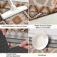 thumbnail image 3 of Orange Geometric Diamond Cross Pattern Kitchen Rug Mat,Kitchen Runner Rugs Non Skid Washable,Decorative Kitchen Floor Mats for Kitchen,Sink,Laundry,17"X47", 3 of 5