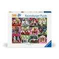thumbnail image 2 of Rompecabezas Ravensburger Puppy Pals de 500 piezas para adultos, 2 of 9